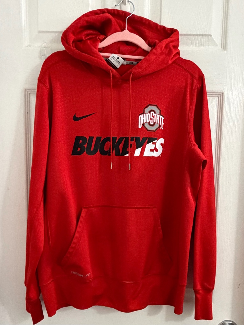 Nike Red Ohio State Buckeyes Crewneck Hoodie. Size medium. $15